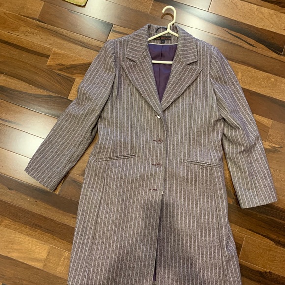 VIA SPIGA trench coat size 14 - Picture 4 of 6